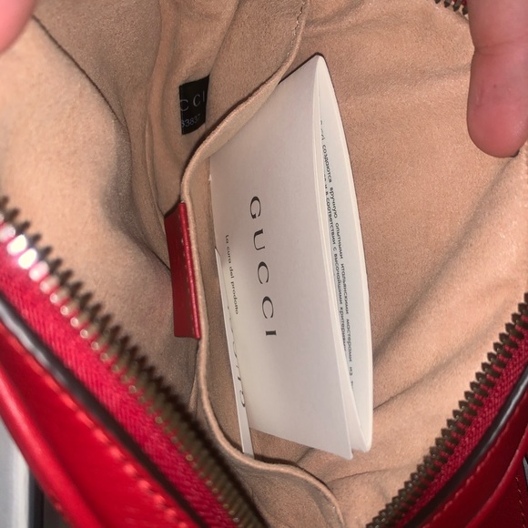 Gucci Waist/Belt Bag Red - Picture 2 of 2
